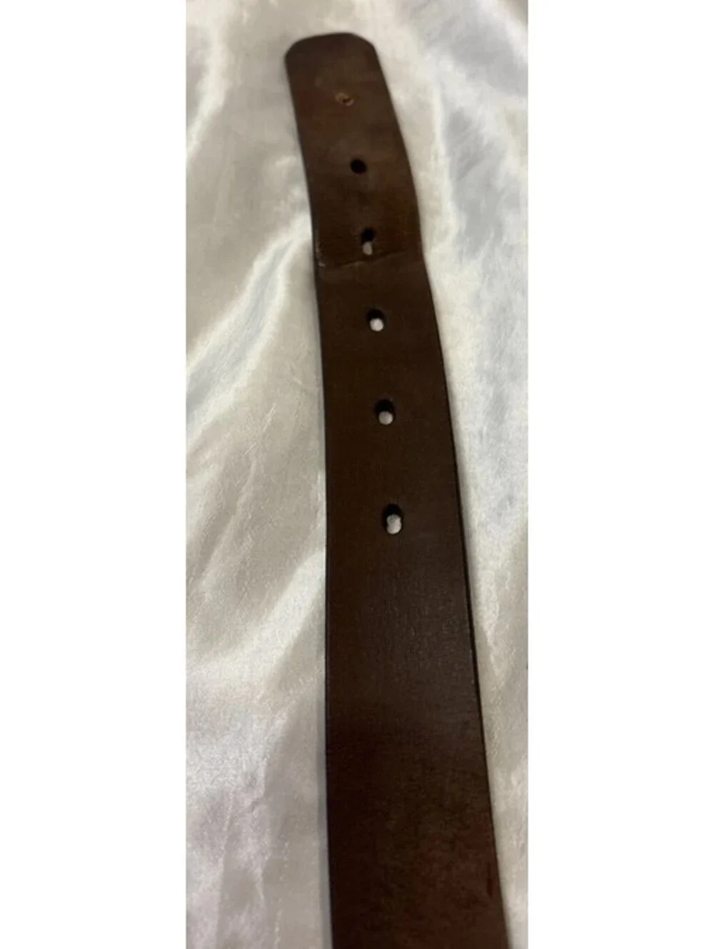 Carhartt Saddle Leather Belt WB5502-M Brown Full Grain Leather Size 36